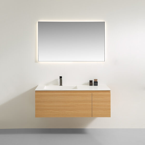 KT-BC2404 Custom Bathroom Vanity Modern Floating Bathroom Vanity