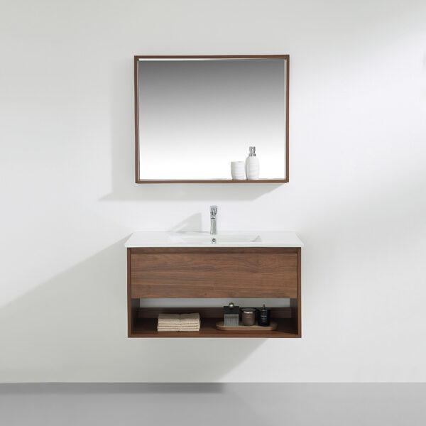 KT-BC2502 Paint-Free Board Vanity Set Bathroom Cabinet Wall Mounted