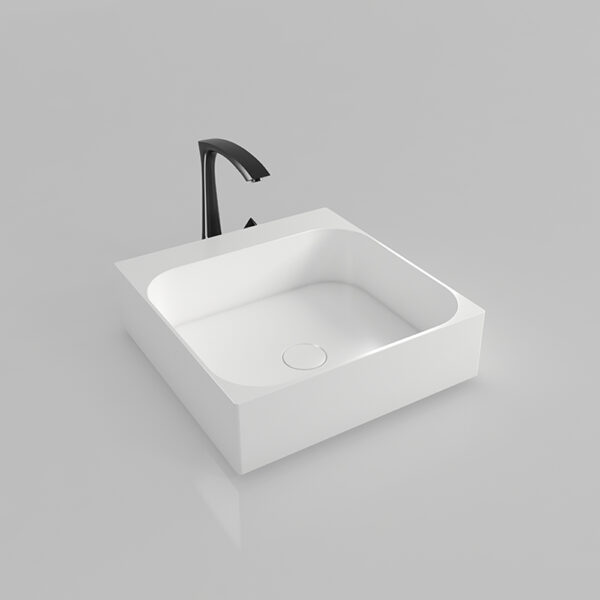 KTX003 Counter Vanity Top Sink Terrazzo Wash Basin