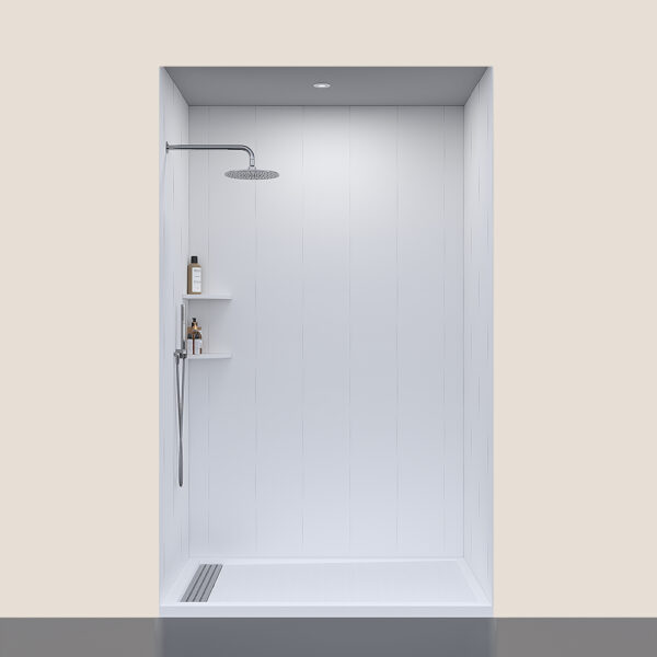 KT-SW002 Easy To Install Shower Walls Decor Bathroom Solid Surface Wall