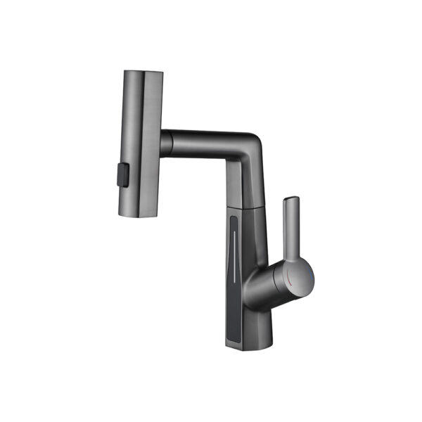 KT-2A6 Brass Pull-out Lifting Basin Faucet Pull Out Basin Faucet